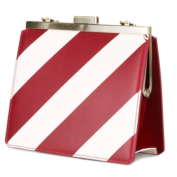 Tammy&Benjamin striped shoulder bag. Hardly used! Pristine Condition! - Picture 4 of 6